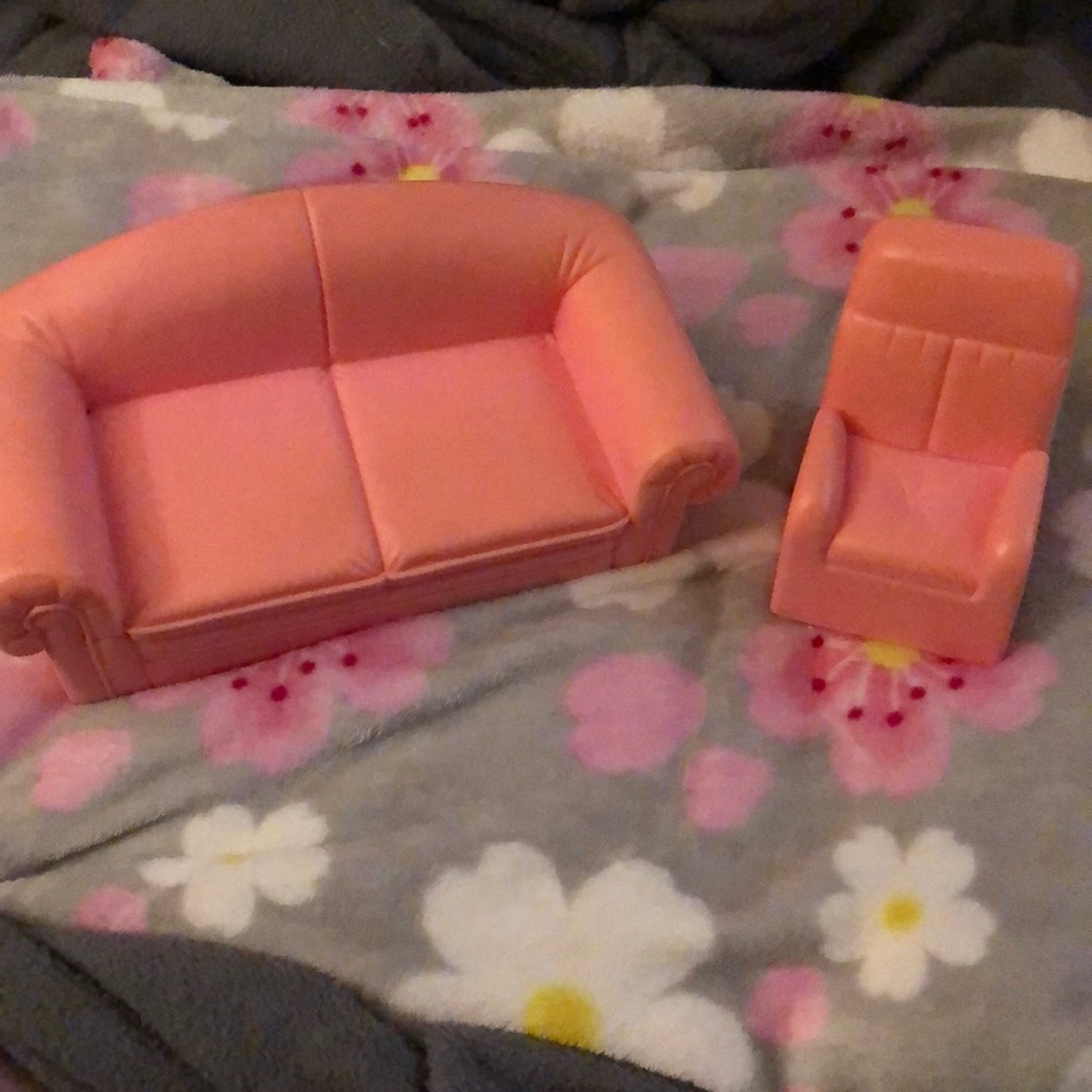 Huge set of doll house furniture